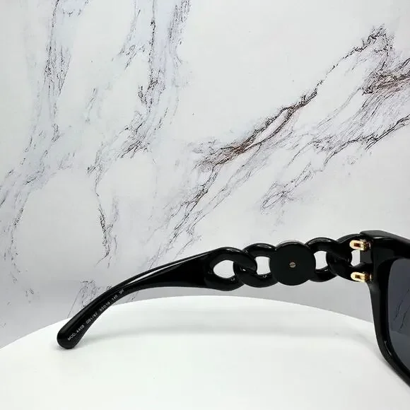 CLASSY NEW Versace Sunglasses Black Gold Medusa Logo Chain Arms Authentic Versace | Accessories | Classy New Versace Sunglasses Black  main image 2